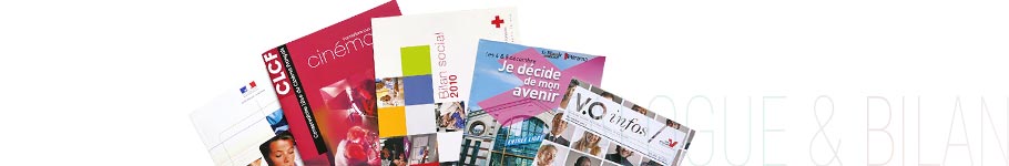 Création de catalogue, brochure, bilan social, compte rendu, rapport, argumentaire par df Design - Denis Foussard - graphiste